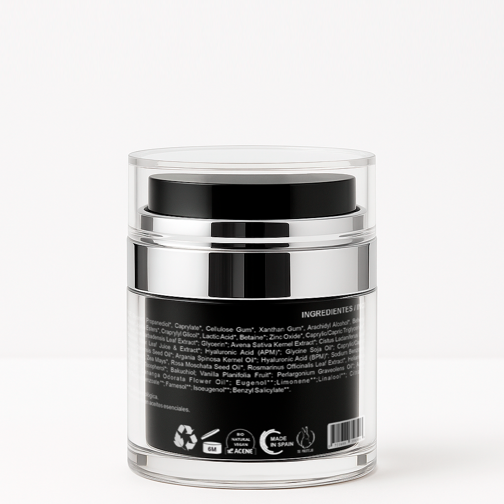 Lista de ingredientes INCI de Primera Luz, crema facial de día con SPF