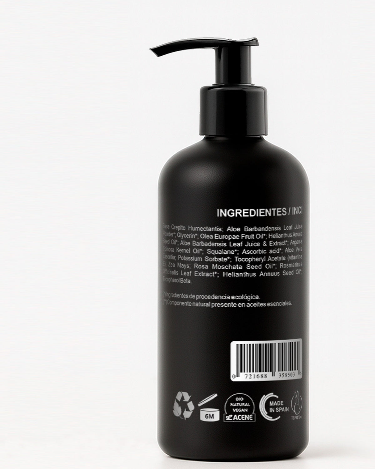 Bálsamo de Calma — Crema Corporal Hidratante con Aloe Vera + Aceite de Argán