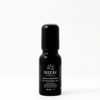 Mirada Descansada, sérum roll-on contorno de ojos con argán y rosa mosqueta, envase de Mizav Cosmetics