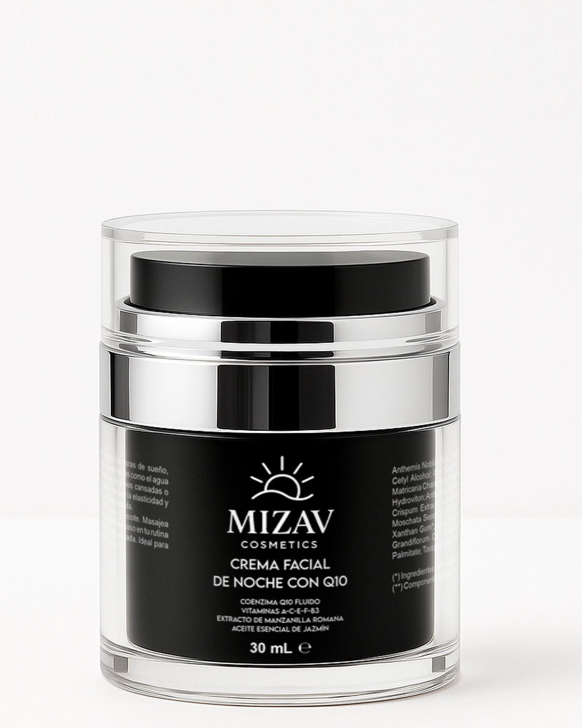 Renacer Nocturno — Crema Facial de Noche con Q10